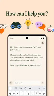 Pi, your personal AI android App screenshot 3